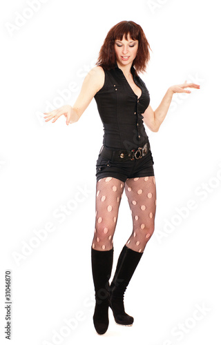 Vászonkép Go-go dancer girl