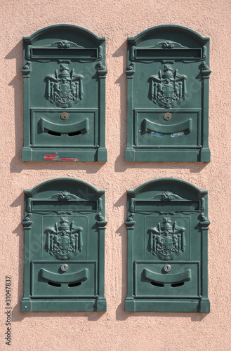 Vintage mailboxes © VeSilvio