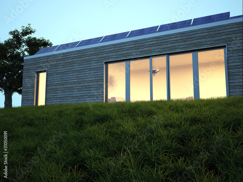 Solar Haus photovoltaik