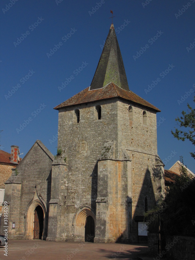 Fototapeta premium Village de Javerlhac ; Charente, Limousin, Périgord