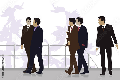 business people group