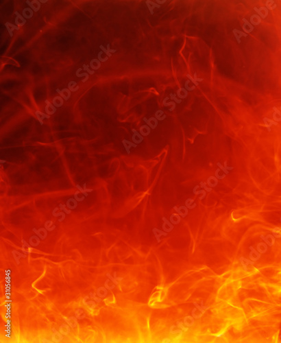 fiery hot background
