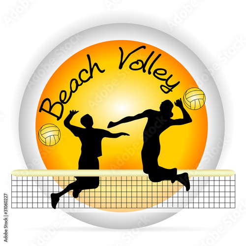 icône beach-volley