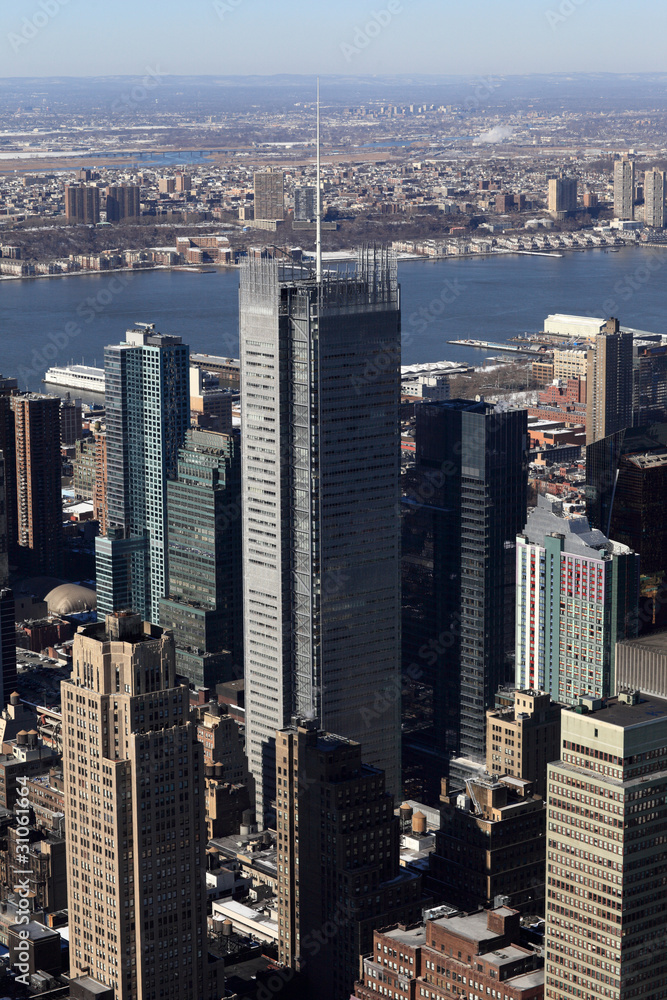 Fototapeta premium New york skyscrapers