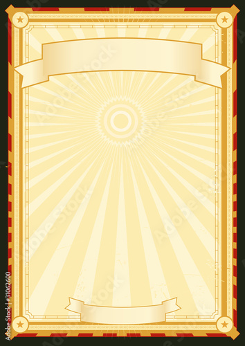 Royal Palace Menu Poster