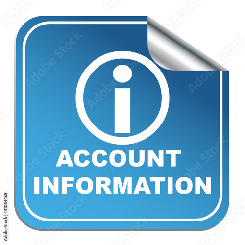 ACCOUNT INFORMATION ICON