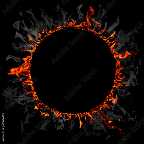 Fire and smoke ring