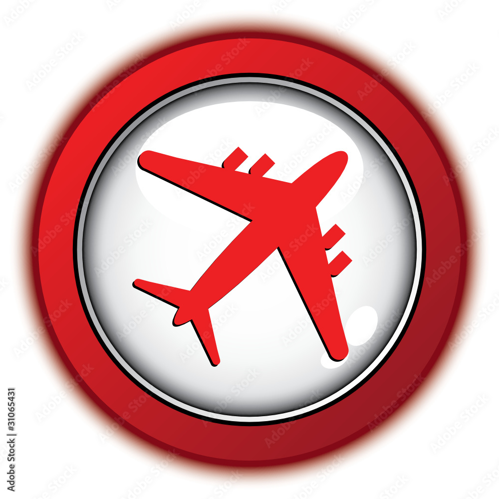 Obraz premium AIRPLANE ICON