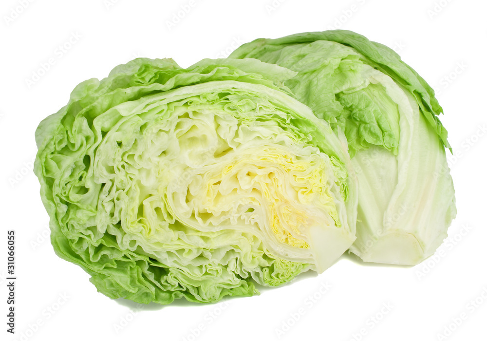Obraz premium Iceberg lettuce.