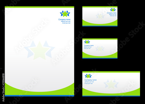 Corporate identity template