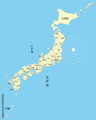 map of japan