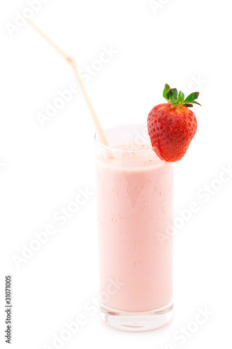 Strawberry protein cocktail