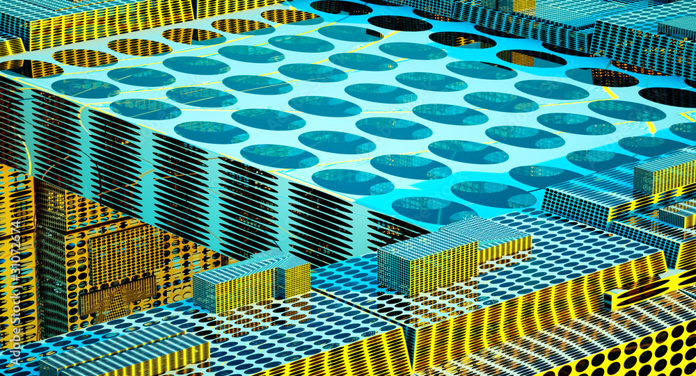 Fototapeta premium Hi-tech background