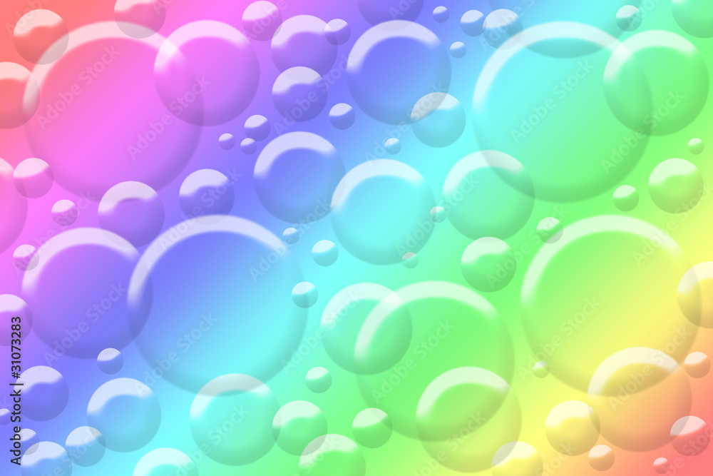 Bubbles background Bubbles background