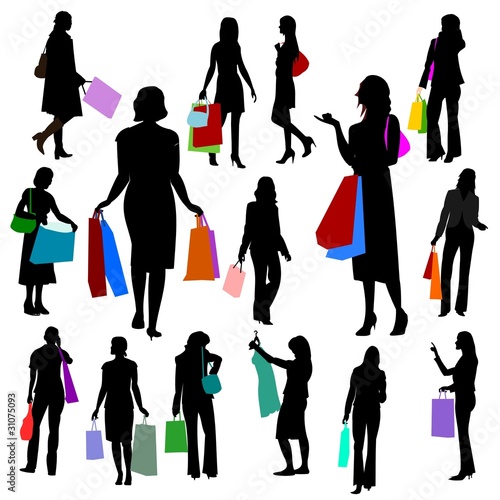 People - Women Shopping No.2.