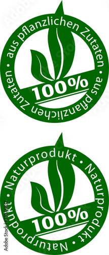 Naturprodukt, pflanzliche Zutaten