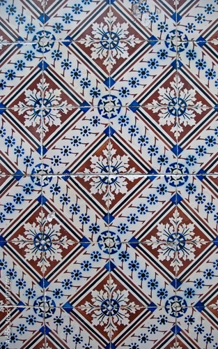 Portuguese glazed tiles