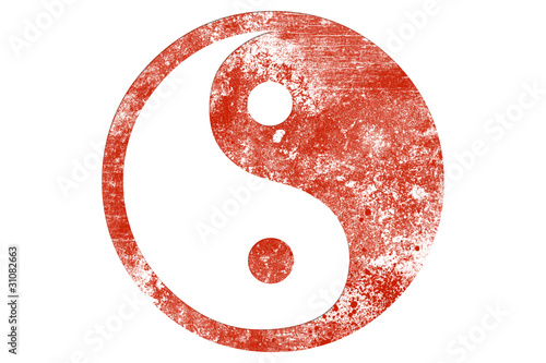 yin yang button