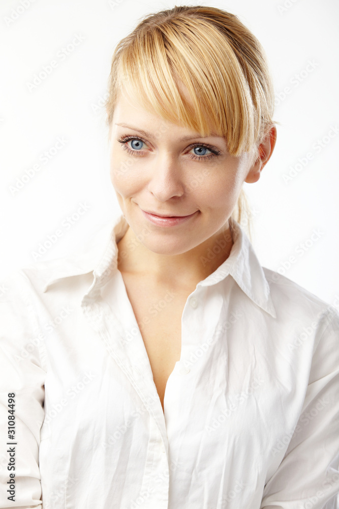 beautiful young woman