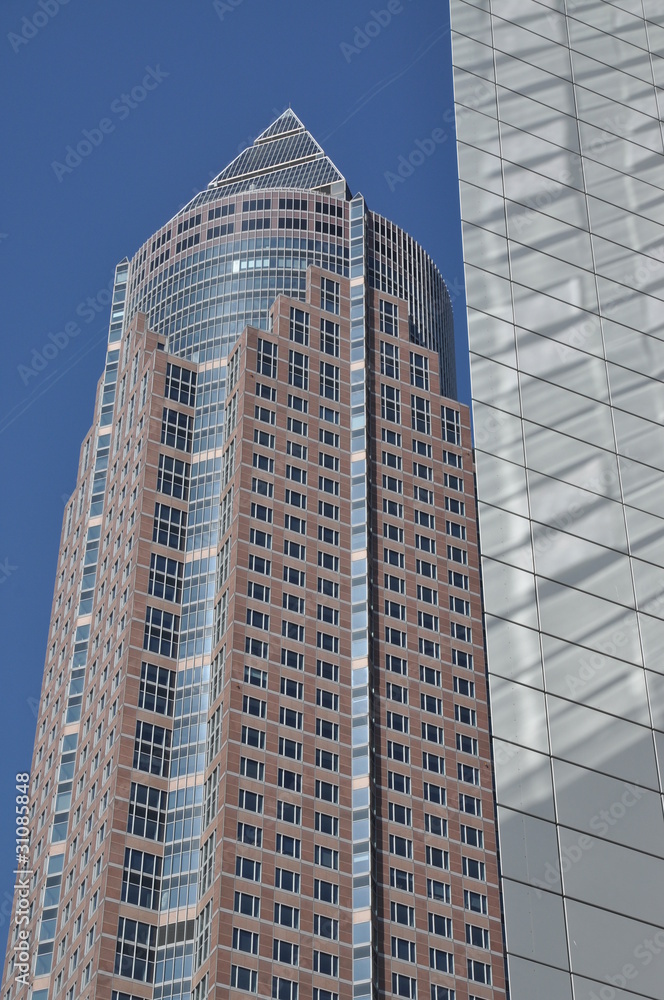 Fototapeta premium Messeturm in Frankfurt