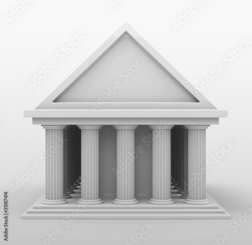 Haus auf Säulen