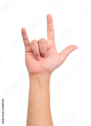 Love hand sign