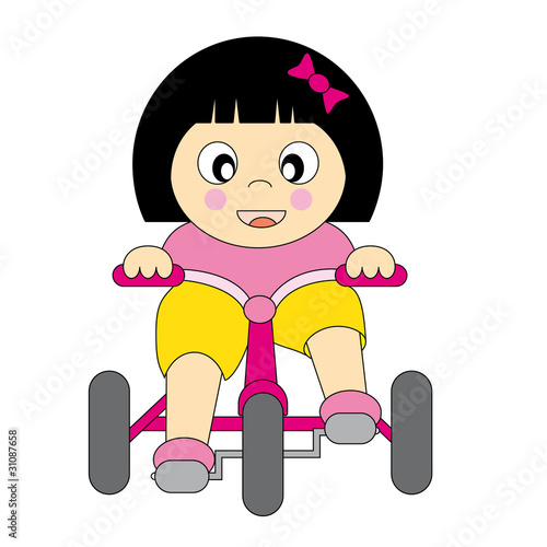 bike girl
