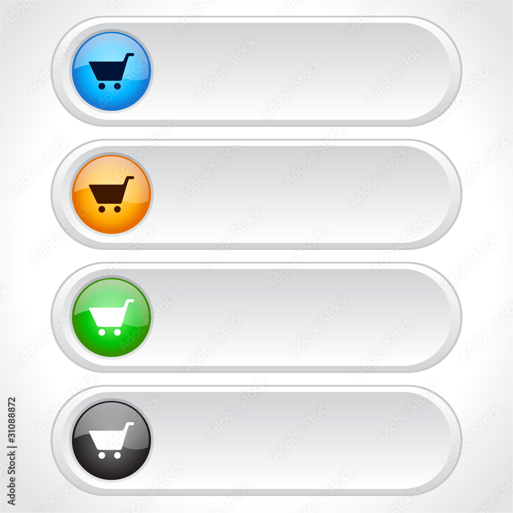 Buttons for web. Vector. Buttons for web. Vector.