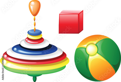 set of toys