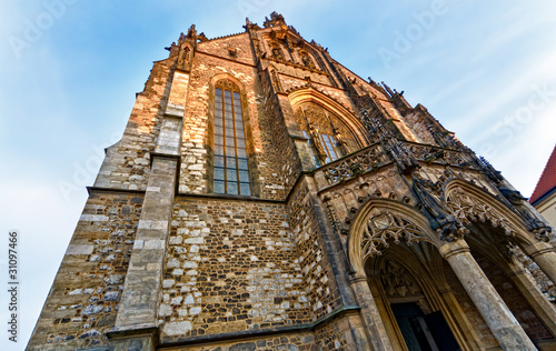 The Cathedral of St. Peter and Paul in Brno.