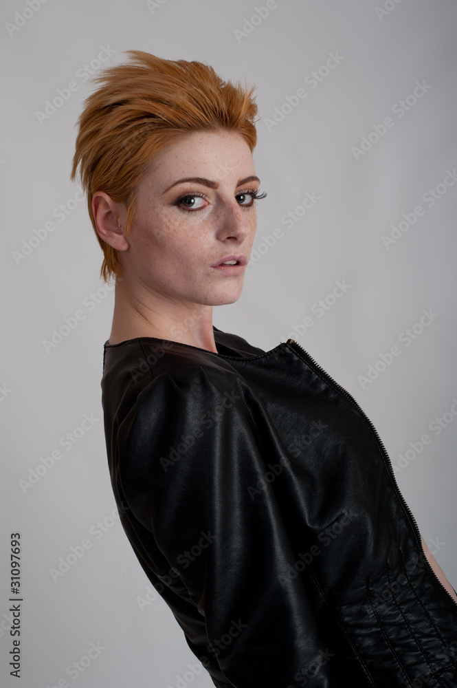 Beautiful young fashion model Beautiful young fashion model