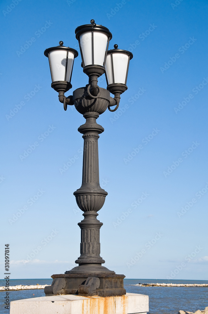Street lamp.