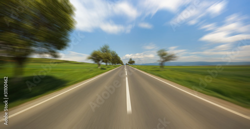 Motion blur road © Szasz-Fabian Jozsef