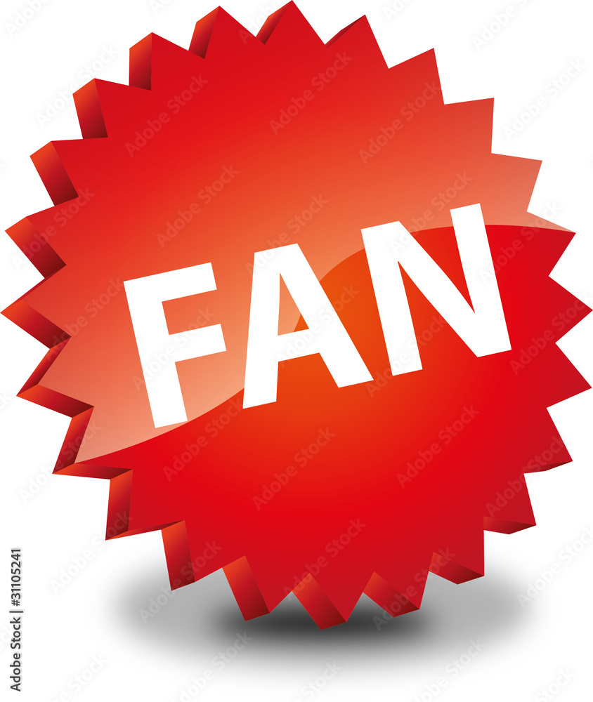 Button Rund Fan Button Rund Fan