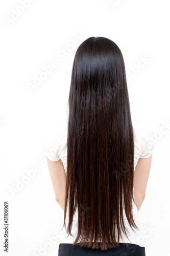 beautiful straight long hair