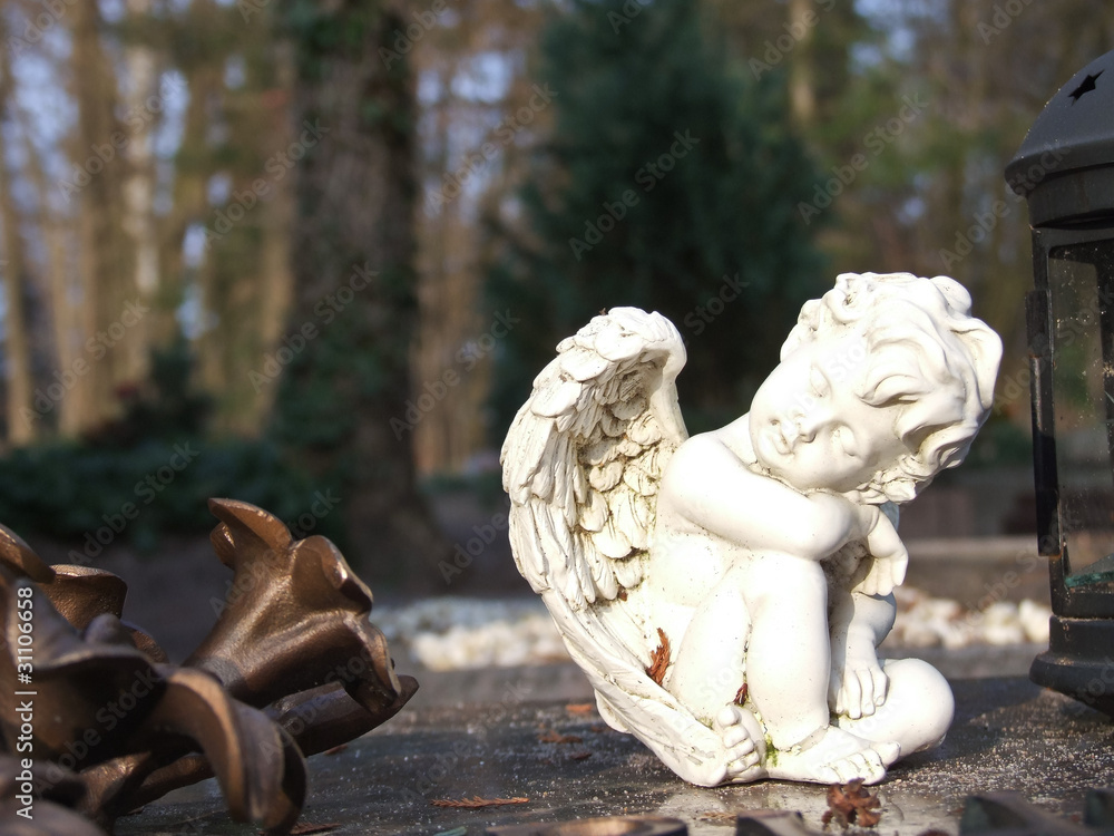 Obraz premium Träumendes Engelchen