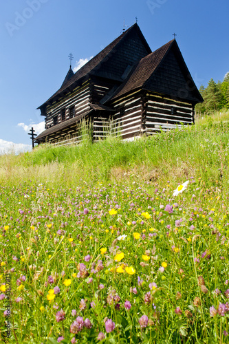 wooden church, Brezany, Slovakia