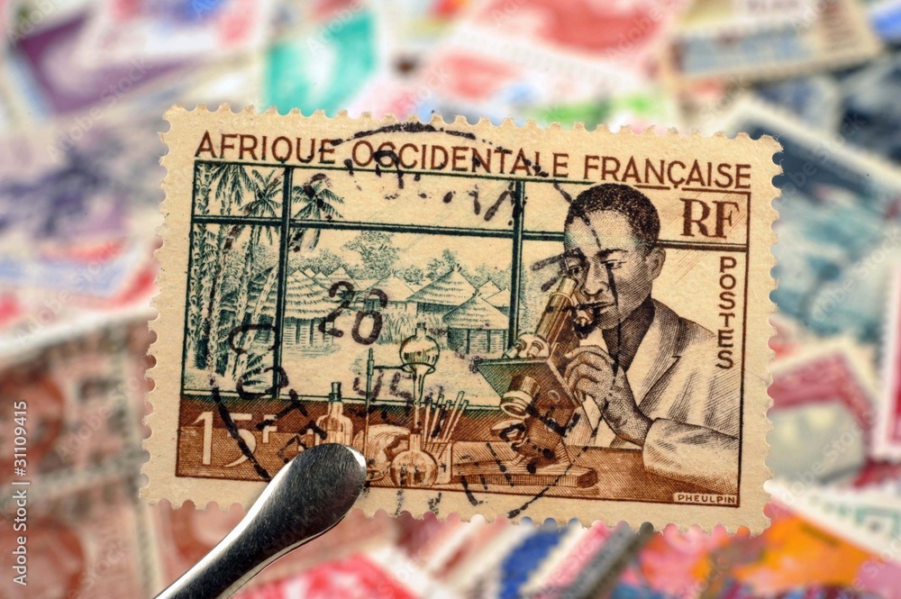 timbres - philatélie Afrique Occidentale Française