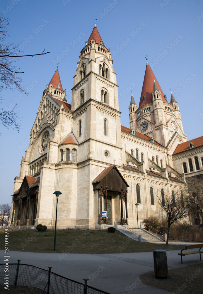 Vienna - st. Francis church
