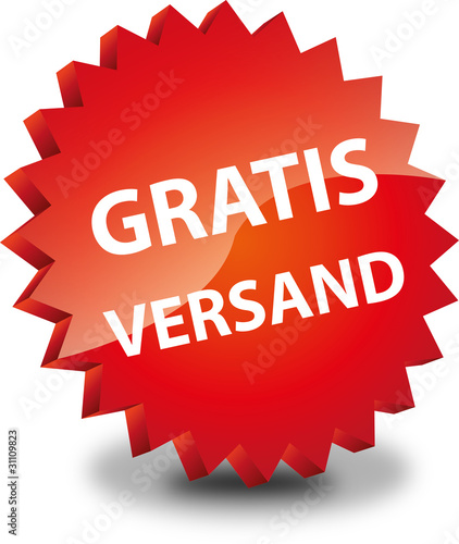 Button Rund Gratis Versand