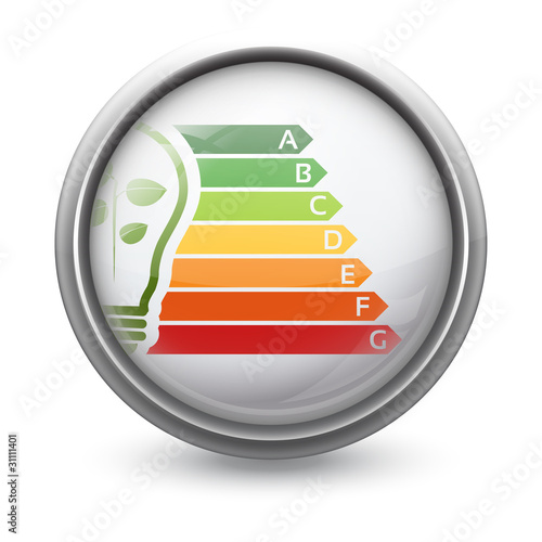 Symbole vectoriel diagnostic performance énergétique (DPE)