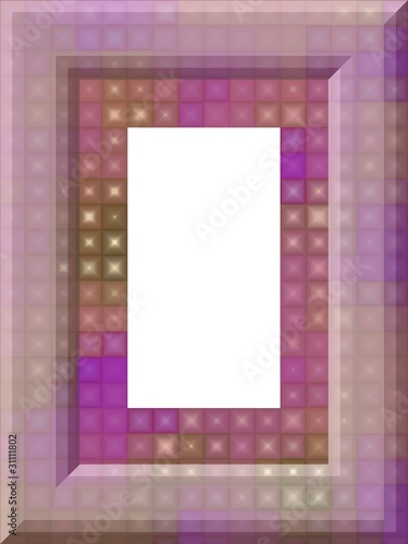 Frame of soft squares