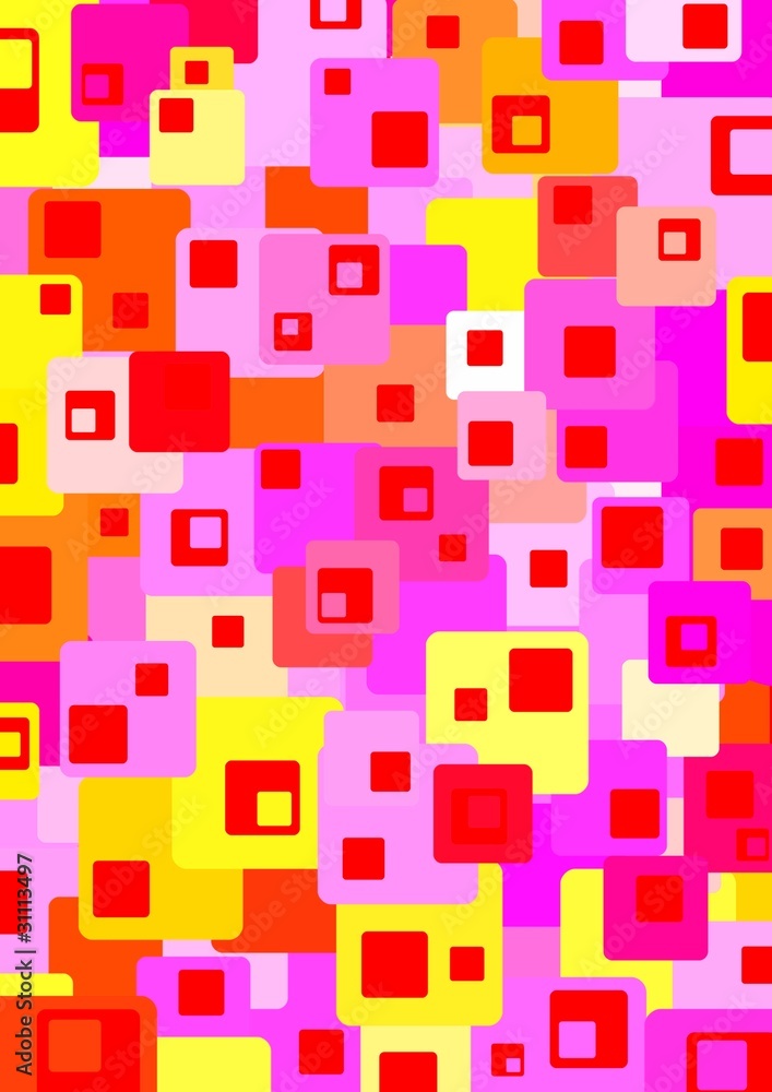 Rounded squares background Rounded squares background