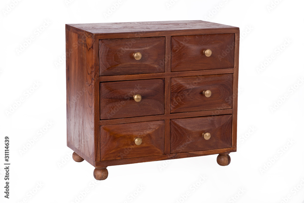 Small wooden chest of drawers Small wooden chest of drawers