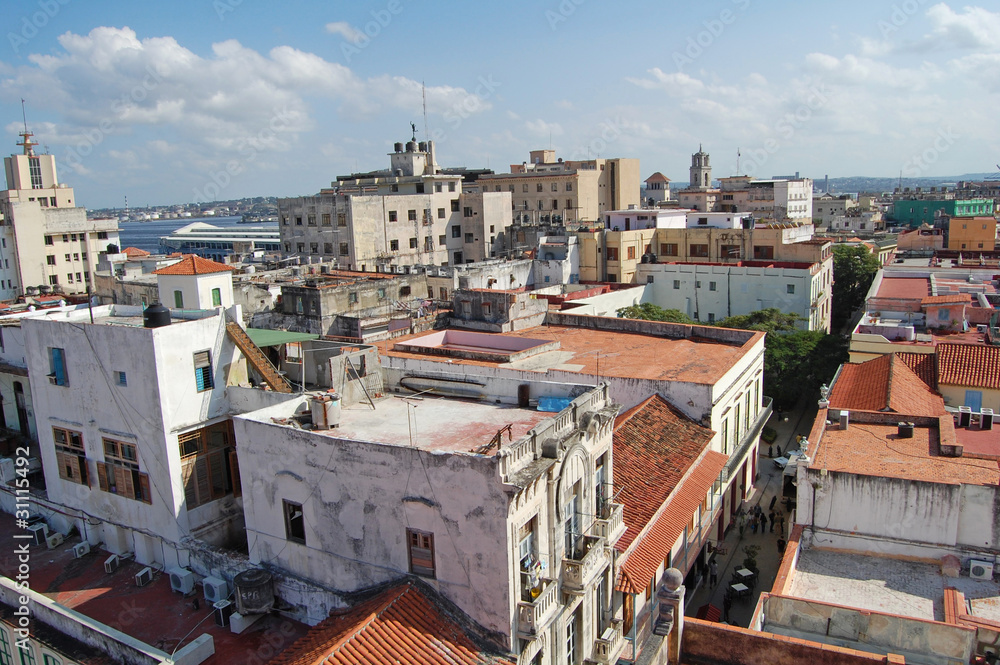Fototapeta premium rooftops of havana