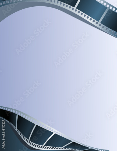 Blank film strip