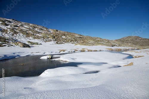 ice river at Gredos