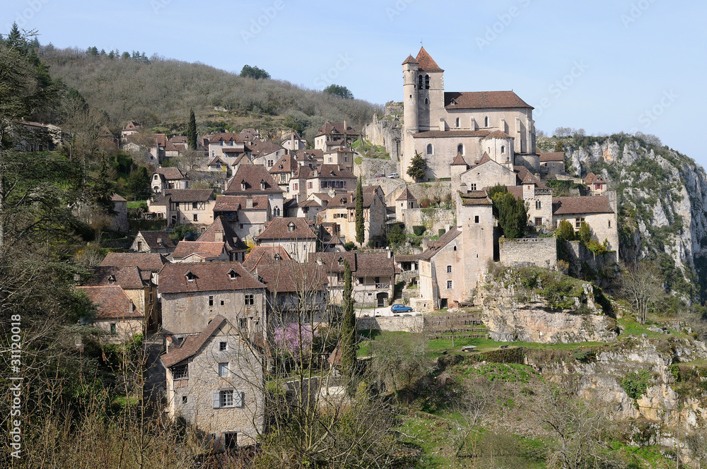 Saint Cirq la Popie, plus beau village de france