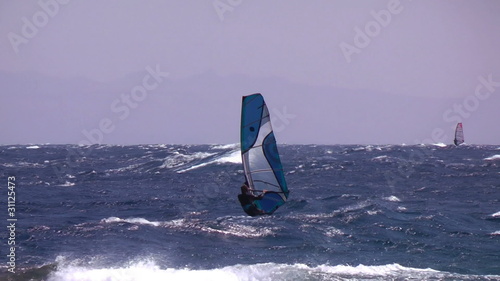 windsurfing jump