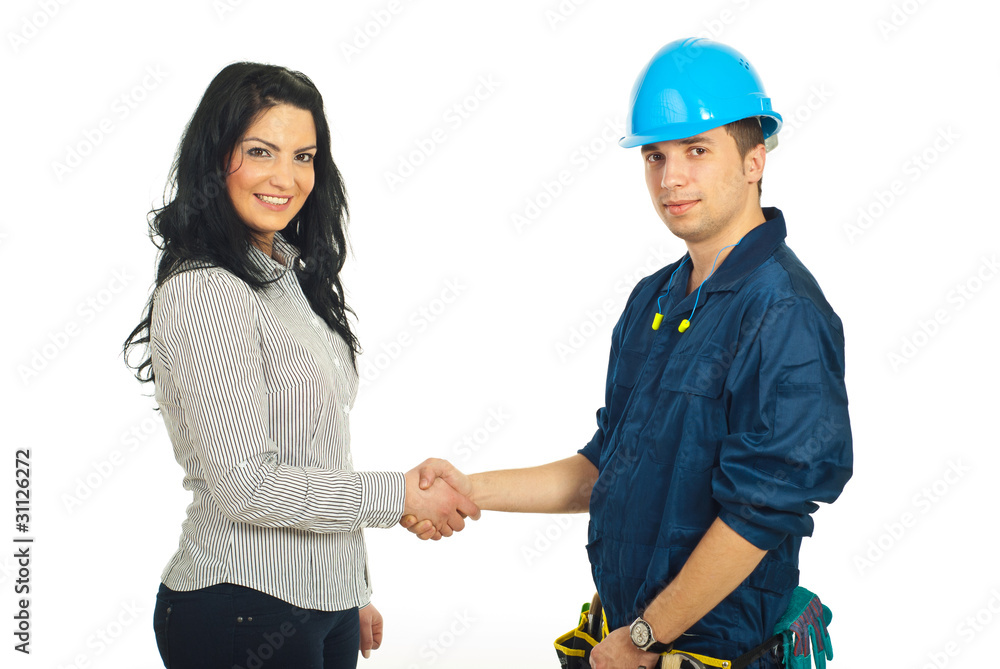 Handshake constructor worker and client Handshake constructor worker and client